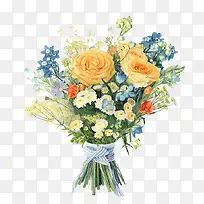 水彩鲜花-空若网 水彩鲜花-空若网