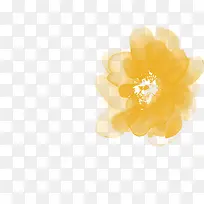 黄色可爱创意花朵-空若网 黄色可爱创意花朵-空若网