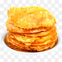 金黄色美食食物薄饼-空若网 金黄色美食食物薄饼-空若网