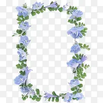 紫色花朵边框-空若网 紫色花朵边框-空若网