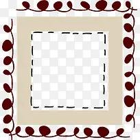 卡通手绘方形边框-空若网 卡通手绘方形边框-空若网