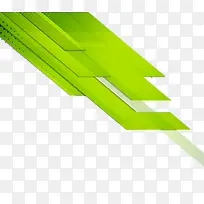 绿色长方形PPT背景-空若网 绿色长方形PPT背景-空若网