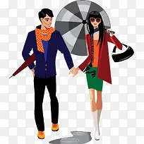 手牵手的情侣-空若网 手牵手的情侣-空若网