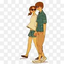 卡通情侣-空若网 卡通情侣-空若网