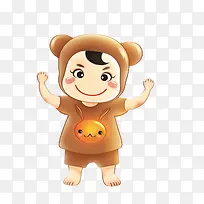 卡通手绘小男孩-空若网 卡通手绘小男孩-空若网