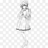 卡通手绘线稿-空若网 卡通手绘线稿-空若网