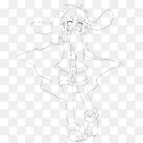 手绘人物线稿-空若网 手绘人物线稿-空若网