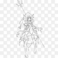 卡通手绘线稿-空若网 卡通手绘线稿-空若网