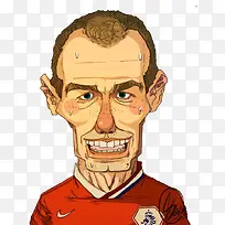 手绘足球人物卡通-空若网 手绘足球人物卡通-空若网