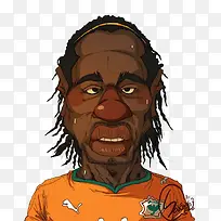 手绘足球人物卡通-空若网 手绘足球人物卡通-空若网