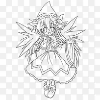 手绘人物线稿-空若网 手绘人物线稿-空若网