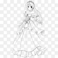 线描手绘人物-空若网 线描手绘人物-空若网