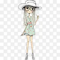 手绘卡通人物-空若网 手绘卡通人物-空若网