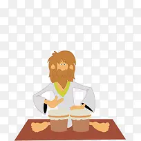 卡通手绘人物-空若网 卡通手绘人物-空若网