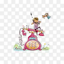 卡通电话-空若网 卡通电话-空若网