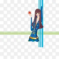 手绘时尚女性-空若网 手绘时尚女性-空若网