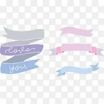 矢量手绘卡通条幅-空若网 矢量手绘卡通条幅-空若网