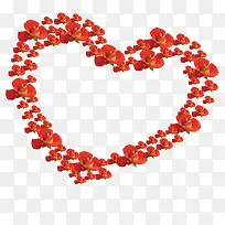 鲜花骈接爱心-空若网 鲜花骈接爱心-空若网