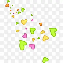 214情人节漂浮爱心-空若网 214情人节漂浮爱心-空若网