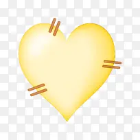 黄色爱心底纹-空若网 黄色爱心底纹-空若网