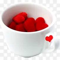 爱心咖啡杯七夕情人节-空若网 爱心咖啡杯七夕情人节-空若网