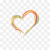 214情人节素材彩色爱心-空若网 214情人节素材彩色爱心-空若网