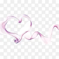 丝带爱心背景七夕情人节-空若网 丝带爱心背景七夕情人节-空若网