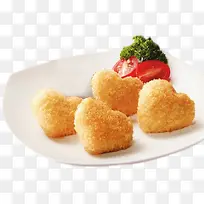 爱心炸鸡七夕情人节-空若网 爱心炸鸡七夕情人节-空若网