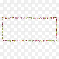 彩色爱心相框-空若网 彩色爱心相框-空若网