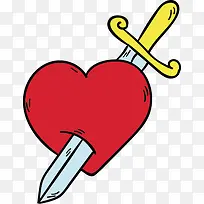 矢量手绘爱心-空若网 矢量手绘爱心-空若网