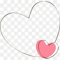 爱心边框-空若网 爱心边框-空若网
