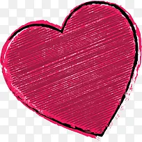 彩绘手绘爱心-空若网 彩绘手绘爱心-空若网