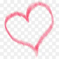 粉色爱心手绘-空若网 粉色爱心手绘-空若网