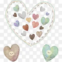 可爱手绘卡通爱心礼盒-空若网 可爱手绘卡通爱心礼盒-空若网