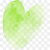 手绘绿色漫画爱心-空若网 手绘绿色漫画爱心-空若网