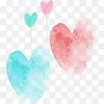 手绘梦幻爱心装饰-空若网 手绘梦幻爱心装饰-空若网