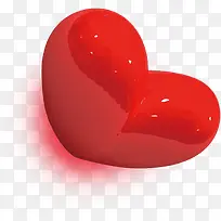 红色手绘艺术爱心-空若网 红色手绘艺术爱心-空若网
