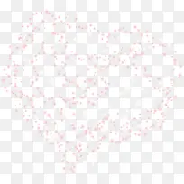 粉色抽象手绘爱心-空若网 粉色抽象手绘爱心-空若网