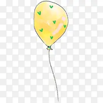 黄色手绘创意爱心设计-空若网 黄色手绘创意爱心设计-空若网