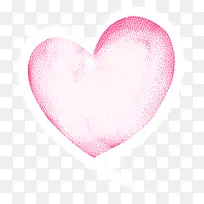 粉色手绘爱心设计-空若网 粉色手绘爱心设计-空若网