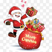 手绘圣诞节礼物爱心-空若网 手绘圣诞节礼物爱心-空若网