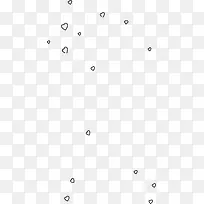 手绘黑色卡通爱心图标-空若网 手绘黑色卡通爱心图标-空若网