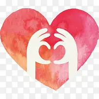 矢量手绘爱心-空若网 矢量手绘爱心-空若网