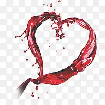 红色卡通爱心设计手绘-空若网 红色卡通爱心设计手绘-空若网