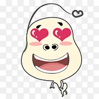 手绘可爱冒爱心表情-空若网 手绘可爱冒爱心表情-空若网