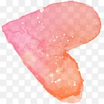 粉色可爱爱心装饰手绘-空若网 粉色可爱爱心装饰手绘-空若网