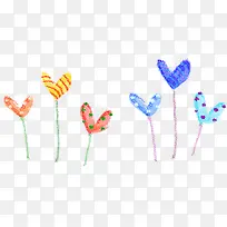 手绘可爱爱心装饰图案-空若网 手绘可爱爱心装饰图案-空若网