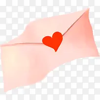 手绘粉色卡通爱心-空若网 手绘粉色卡通爱心-空若网