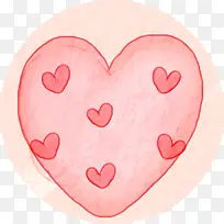 粉色爱心梦幻艺术装饰-空若网 粉色爱心梦幻艺术装饰-空若网