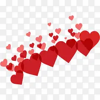 手绘红色爱心婚礼海报-空若网 手绘红色爱心婚礼海报-空若网